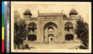 Tomb entrance, India, ca.1920-1940