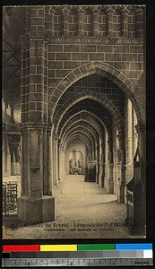 Cathedral side aisle, Kinshasa, Congo, ca.1920-1940