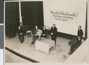 Welcome Ceremony, Ibaraki, Japan, 1948