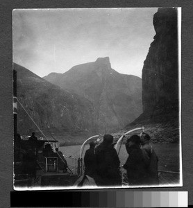 Yangtze River gorges, China, 1927