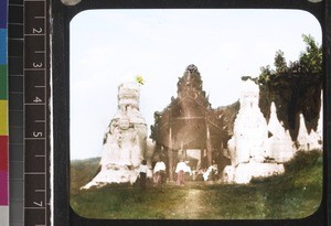 Pagoda in the Shan Hills, Myanmar, ca. 1930s