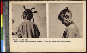 Hairstyles for girls, China, ca.1920-1940