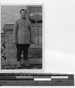 Mr. Augustus Wu in Tonghua, China, 1936