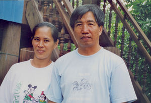 Evangeline & Daniel Wagang, 2001