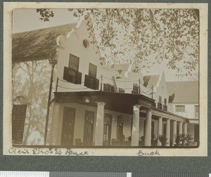 Cecil Rhodes House, Cape Town, South Africa, June 1917