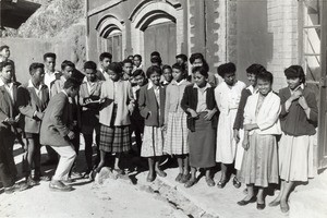 Pupils of the school Paul Minault in Antananarivo, Madagascar