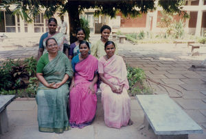 Tamil Nadu, South India. From the Women's Christian Hostel in Chennai (Madras). Mrs Grace Willi