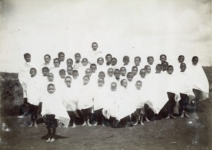 Mission school, in Madagascar