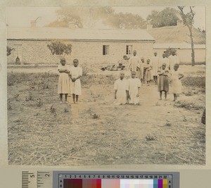 Girls’ dormitory, Livingstonia, Malawi, ca.1903