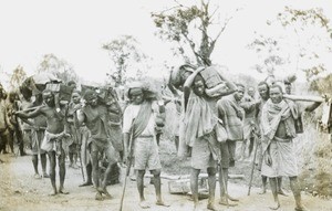 Carrying Supplies, Malawi, ca. 1914-1924