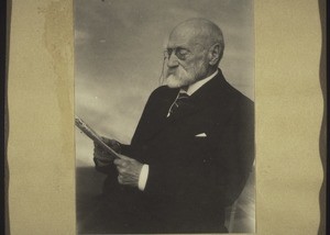 Lüscher-Burckhardt, President of the Kollekteverein, born 1853, died 1930