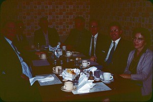 Group at table