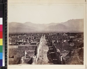 View of Pompeii, Italy, ca. 1870