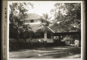 Bungalow des Kollegen i. Kalikut