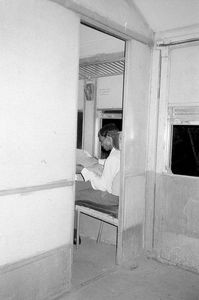 Danish Bangladesh Leprosy Mission/DBLM, 1989. From Nilphamari Hospital. A break for reading of