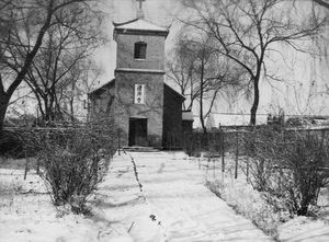 God's Church built in Kwantien, 1941