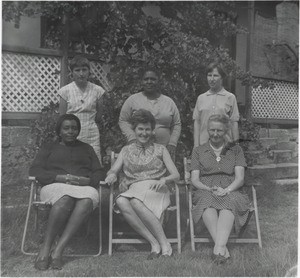 The teaching profession of the Morija Normal School, in 1969