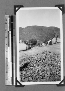 A street, Wittewater, South Africa, 1934