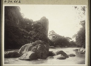 A rocky part of the Kahajan, above Tewah