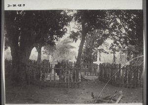 Graves of British officers killed in action