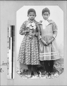 Two female students, Genadendal, South Africa