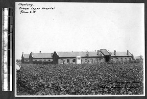 Hospital for lepers, Jinan, Shandong, China, ca.1930