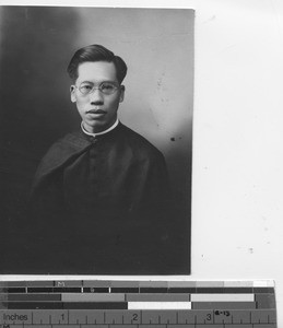 Rev John Lei at Guangdong, China, 1926