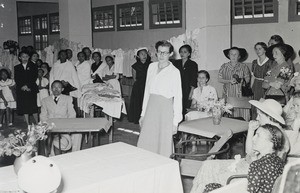 Sale at the Girls'hall, in Madagascar