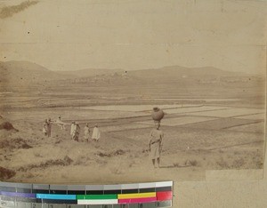 Landscape Fandriana, Madagascar, ca.1890