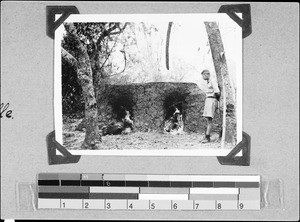 A brick-kiln, Nyasa, Tanzania, 1937