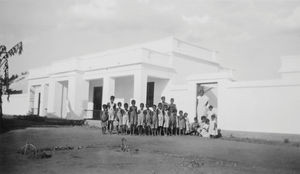 Arcot, South India. Leprosy Home for healthy children at Vadathorasalur. The picture shows the