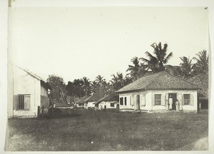 Der berühmte Shop und die native-christian-Gasse in Cannanore