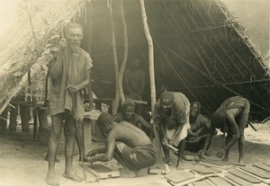 In a brickyard, in Cameroon