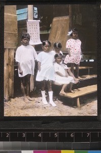 Arawak school children, Guyana, ca. 1934