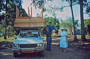 Health Work in Tanzania - The DMS Missionaries, Nurse Ellen Margrethe Christensen and Architect