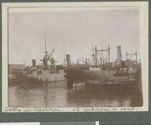 Cape Town docks, Cape Town, South Africa, 19-20 June 1917