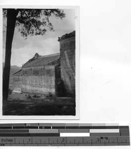 The "Sun Yat Sen Memorial Hall" at Yunfu, China, 1934