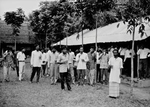 Bangladesh Lutheran Church/BLC, 1991. Church leaders assembled for a meeting