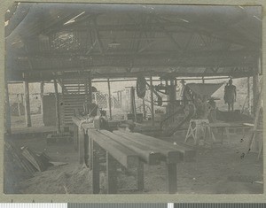 Workshop, Chogoria, Kenya, ca.1924