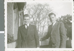 Dieter Goebel and Dieter Fritschie, Frankfurt, Germany, ca.1948-1958