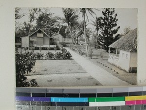 Survey picture of Mission Station and Church in Taolanaro, Madagascar