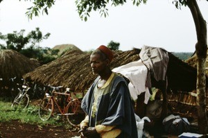 Mboum man in traditional clothing, Cameroon, 1953-1968