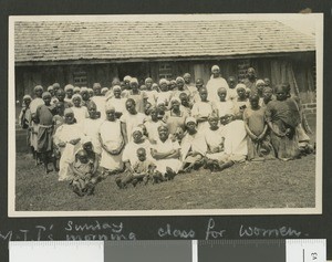 Women’s class, Chogoria, Kenya, ca.1930