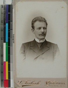Portrait of Otto Emil Birkeli, Madagascar, ca.1900