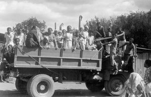 Members of the congregation in Antrivanana on the way to church inauguration in the village of