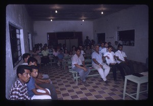 Group of church members, likely a rural congregation (Iglesia de Cristo), Mexico