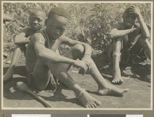 Young boys, Eastern province, Kenya, 1935