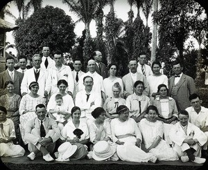 Group of missionaries, Congo, ca. 1920-1930