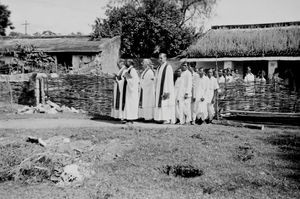 East Jeypore, Orissa, India. Procession of pastors and evangelists at the Rayagada Church Conse