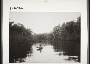 A little boat (canoe) on the Abo